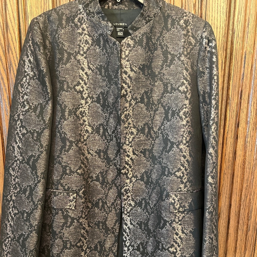 Louben Canada formal coat Sz 8